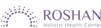 <span class="logo-line1">ROSHAN</span><span class="break"></span><span class="logo-line2">Holistic Health Center Hamburg</span>